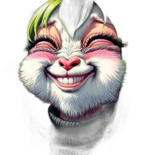 mask, face, creature, animal transparent PNG cut-out
