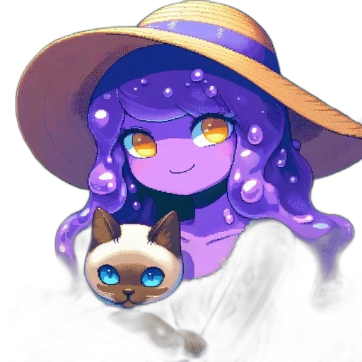 hat, staff, creature, mask transparent PNG cut-out