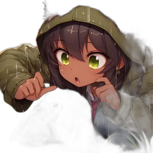 weapon, hat, jacket, creature transparent PNG cut-out
