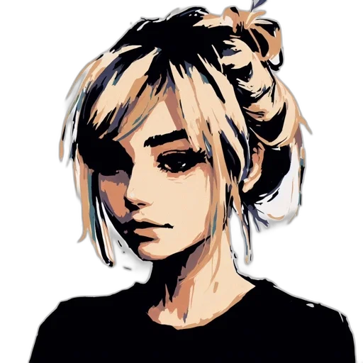 face, staff, hair, mask transparent PNG cut-out