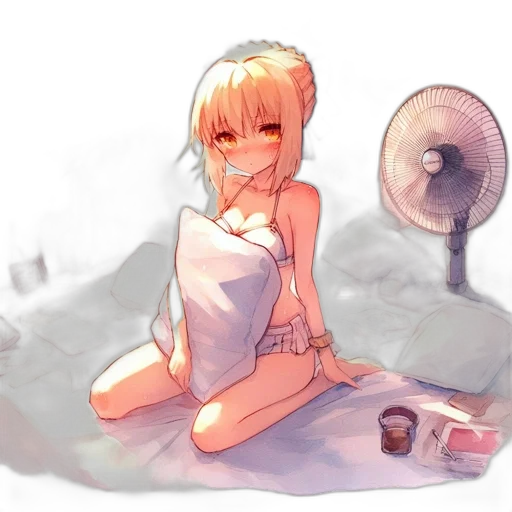 umbrella, dress, mask, staff transparent PNG cut-out