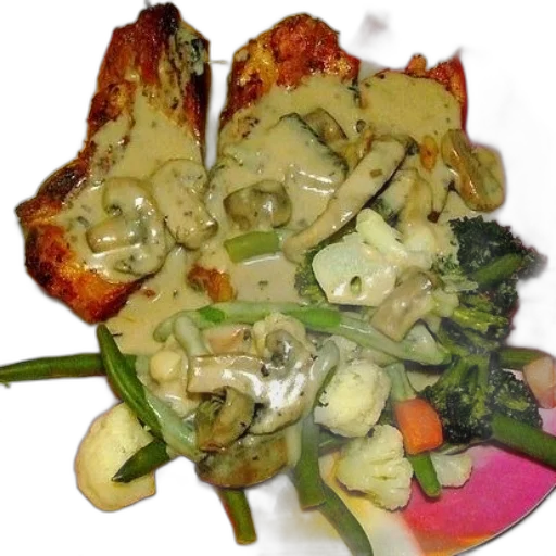 food, jacket, plate, meat transparent PNG cut-out