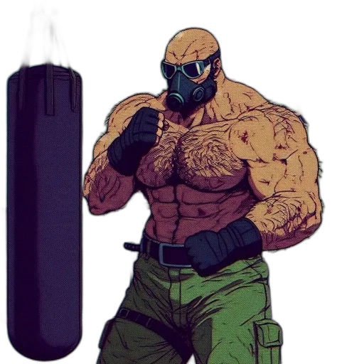 weapon, bottle, mask, animal transparent PNG cut-out