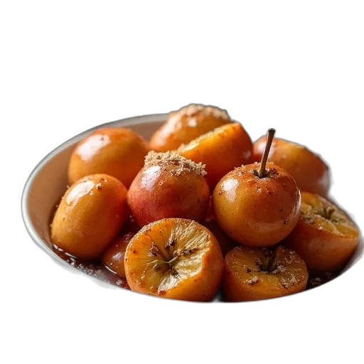 food, crown, photorealistic, 3d render transparent PNG cut-out
