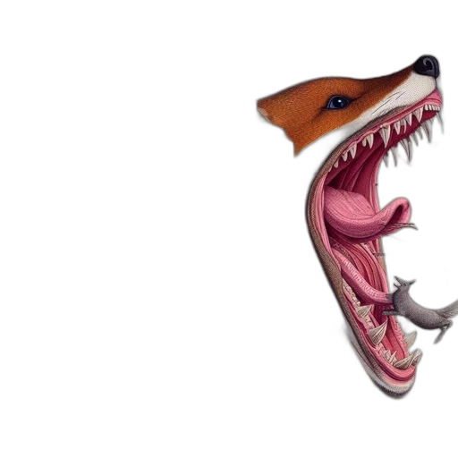 dragon, creature, animal, staff transparent PNG cut-out