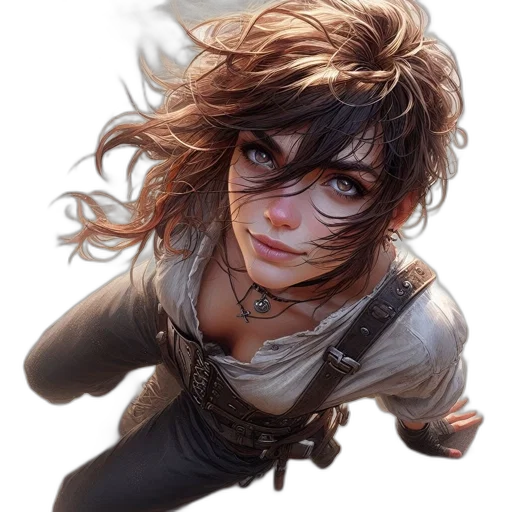 face, mask, comic book art, fantasy art transparent PNG cut-out