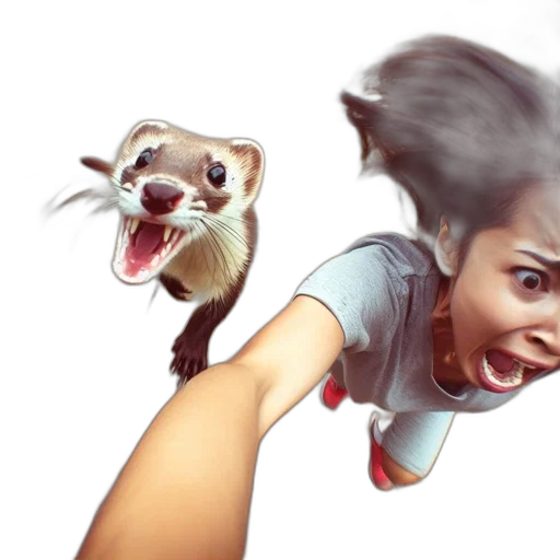 creature, animal, hair, concept art transparent PNG cut-out
