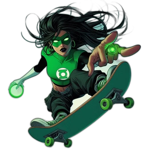 comic book art, concept art, cartoon, fantasy art transparent PNG cut-out