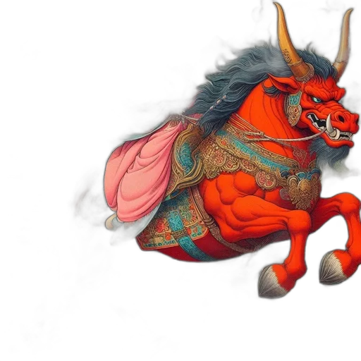 dragon, creature, animal, staff transparent PNG cut-out