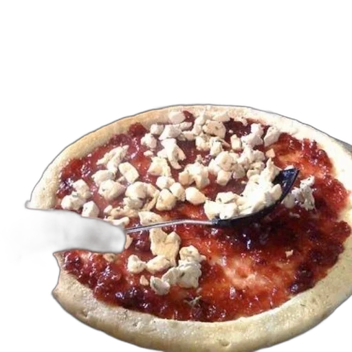 food, 3d render, photorealistic, person transparent PNG cut-out
