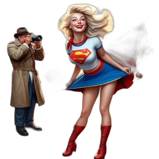 weapon, dress, comic book art, concept art transparent PNG cut-out