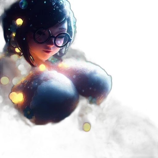 fantasy art, concept art, photorealistic, 3d render transparent PNG cut-out