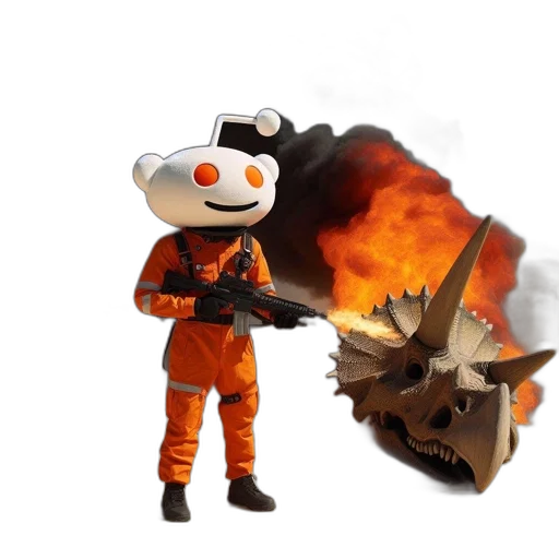 robot, weapon, mask, animal transparent PNG cut-out