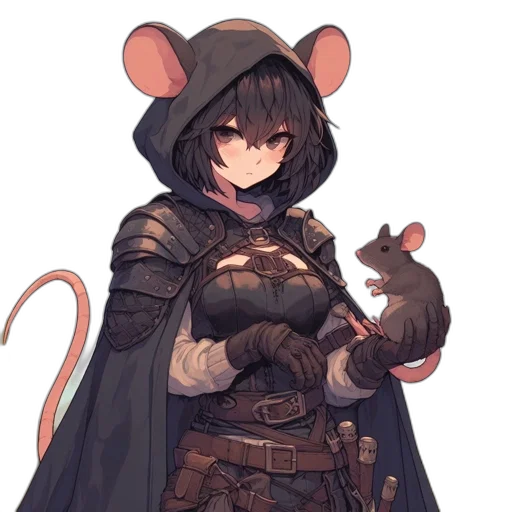 staff, weapon, hat, animal transparent PNG cut-out