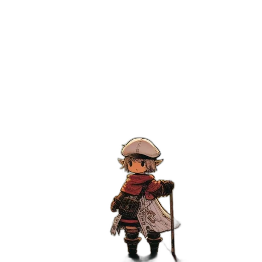 staff, hat, sword, weapon transparent PNG cut-out