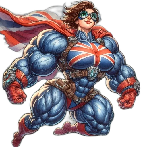 comic book art, concept art, cartoon, fantasy art transparent PNG cut-out