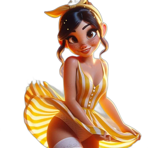 dress, fantasy art, concept art, cartoon transparent PNG cut-out