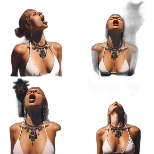 jewelry, concept art, photorealistic, cyberpunk transparent PNG cut-out