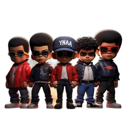 concept art, 3d render, cartoon, animated transparent PNG cut-out