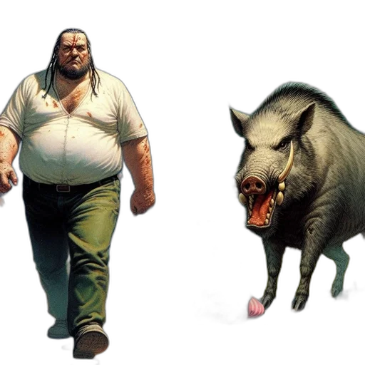 animal, creature, food, concept art transparent PNG cut-out