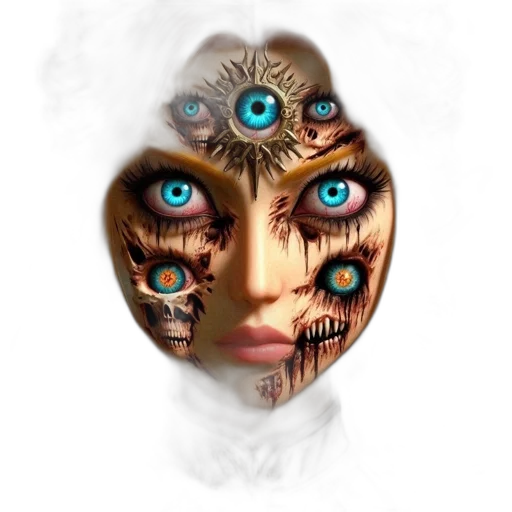 mask, face, jewelry, robot transparent PNG cut-out