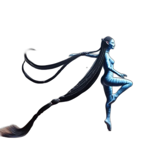 staff, hair, sword, weapon transparent PNG cut-out