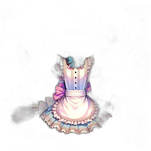 dress, crown, mask, staff transparent PNG cut-out