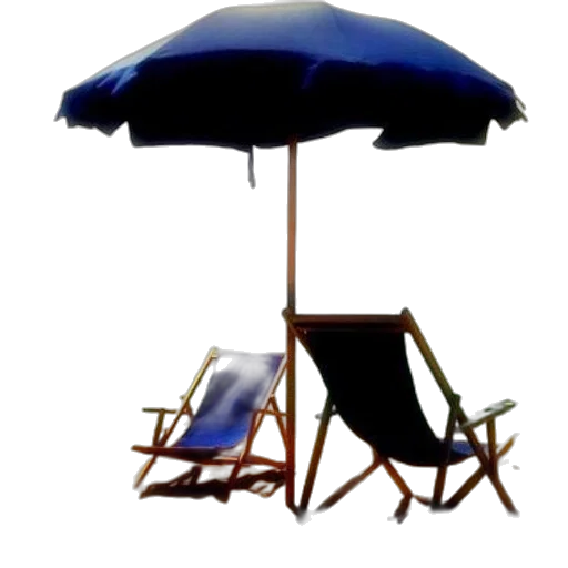 umbrella, furniture, staff, hat transparent PNG cut-out