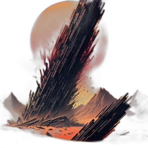 sword, hair, weapon, dragon transparent PNG cut-out