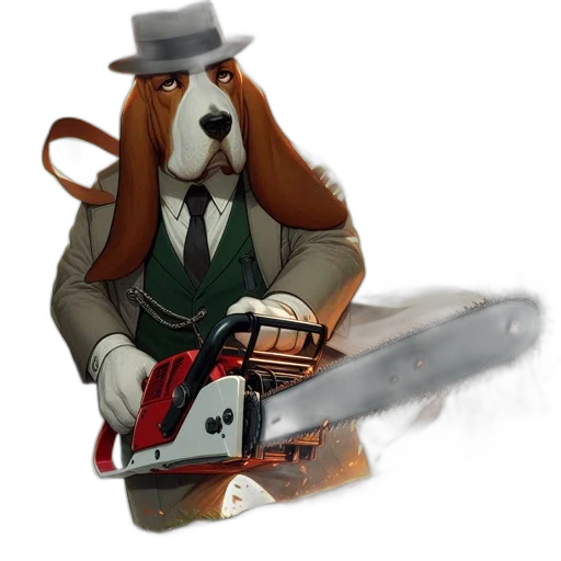 staff, animal, weapon, jacket transparent PNG cut-out