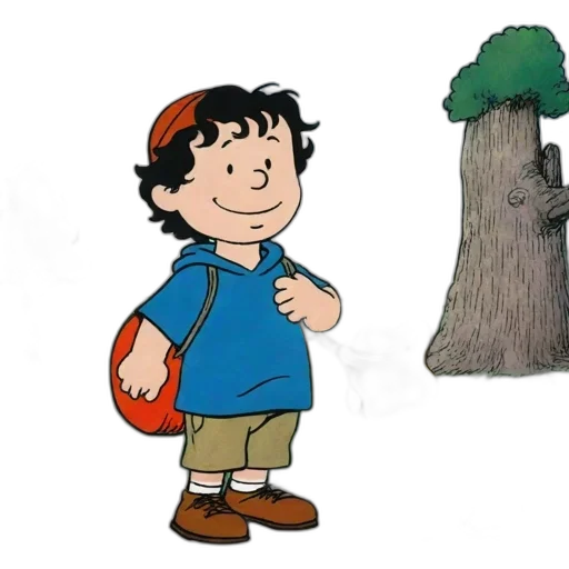 tree, hat, staff, animal transparent PNG cut-out