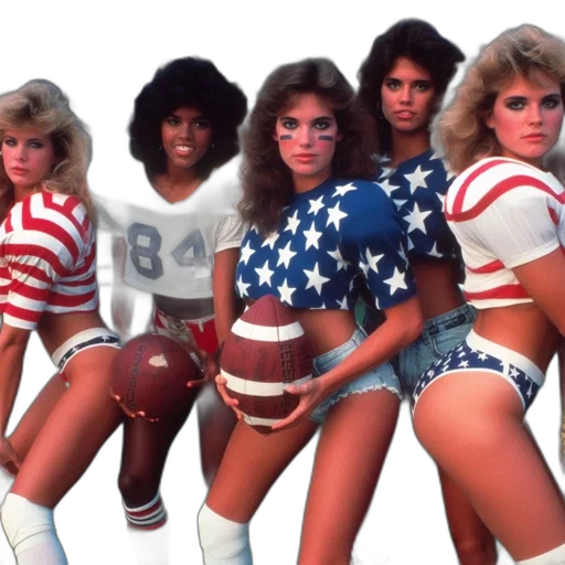 five, women, wearing, sports transparent PNG cut-out