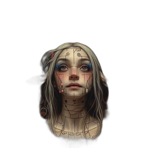 mask, face, jewelry, creature transparent PNG cut-out