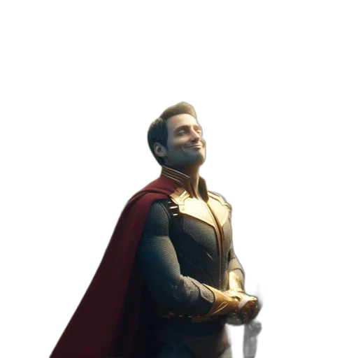 crown, sword, staff, robot transparent PNG cut-out