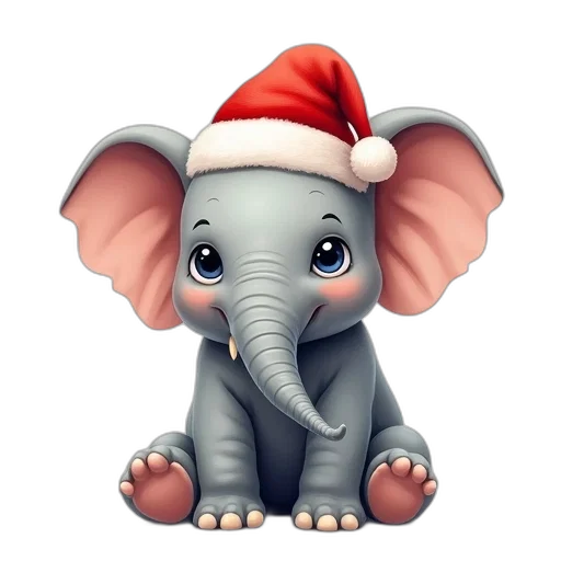 animal, photorealistic, 3d render, cute transparent PNG cut-out