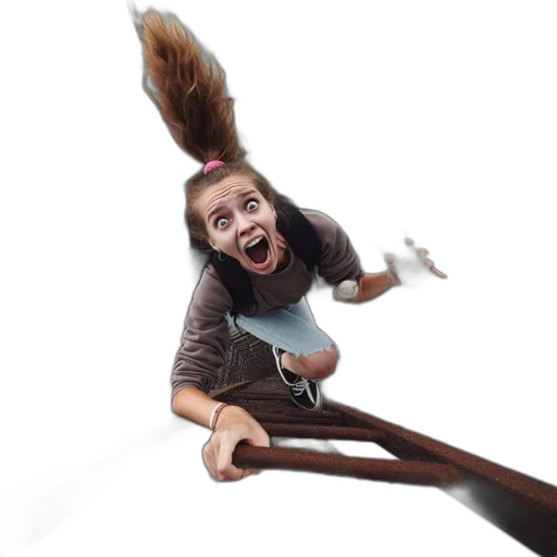 hair, creature, staff, animal transparent PNG cut-out