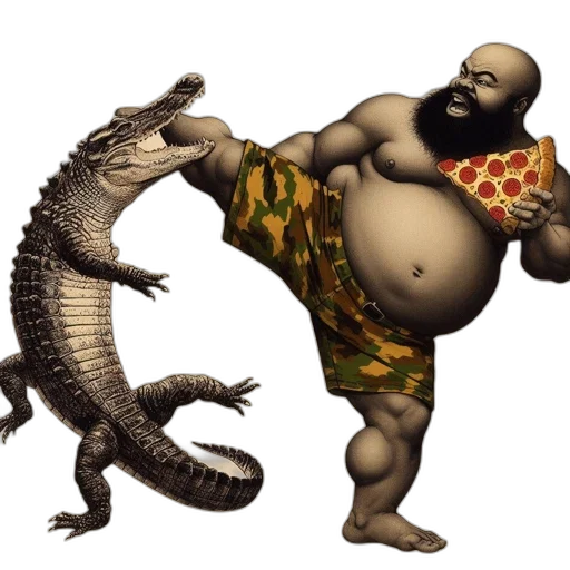 food, animal, dragon, creature transparent PNG cut-out