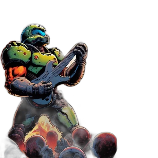concept art, comic book art, vivid, scene transparent PNG cut-out