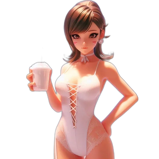 dress, robot, bottle, concept art transparent PNG cut-out