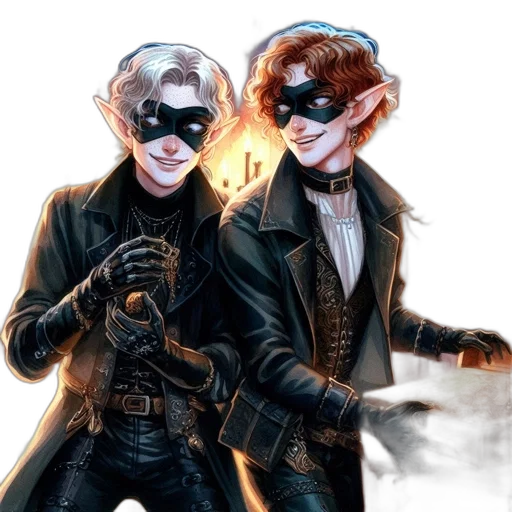 mask, comic book art, concept art, fantasy art transparent PNG cut-out