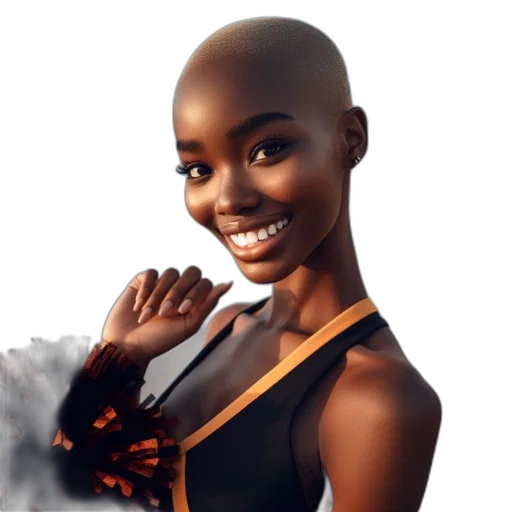 hair, robot, face, crown transparent PNG cut-out
