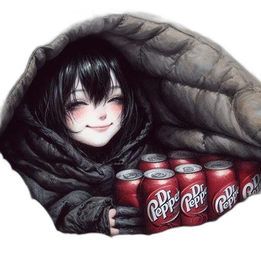 jacket, bottle, food, creature transparent PNG cut-out