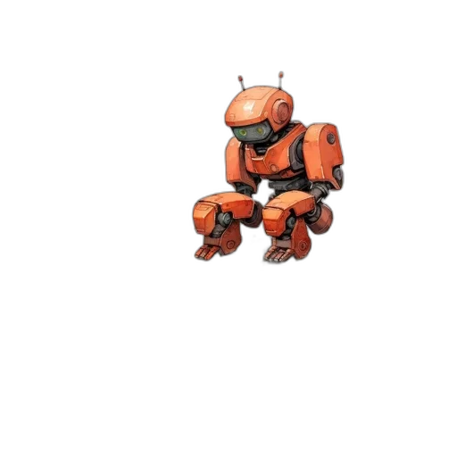 robot, creature, animal, weapon transparent PNG cut-out