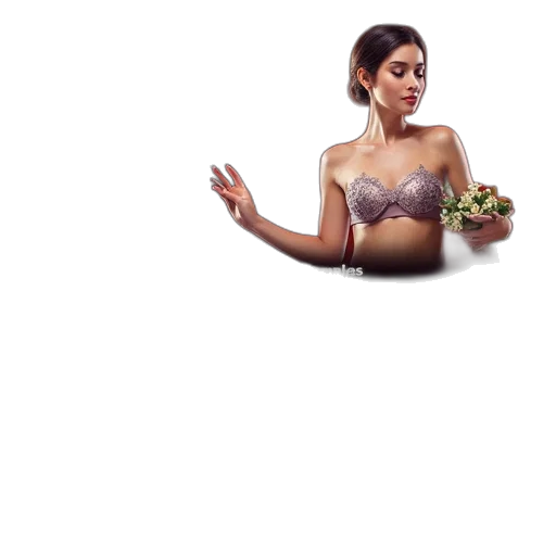 jewelry, dress, food, 3d render transparent PNG cut-out