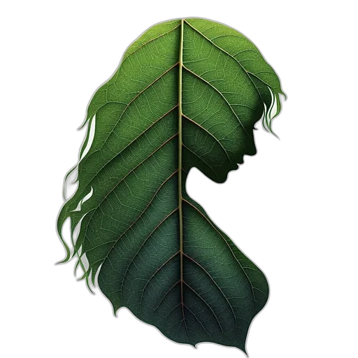 hair, mask, face, tree transparent PNG cut-out