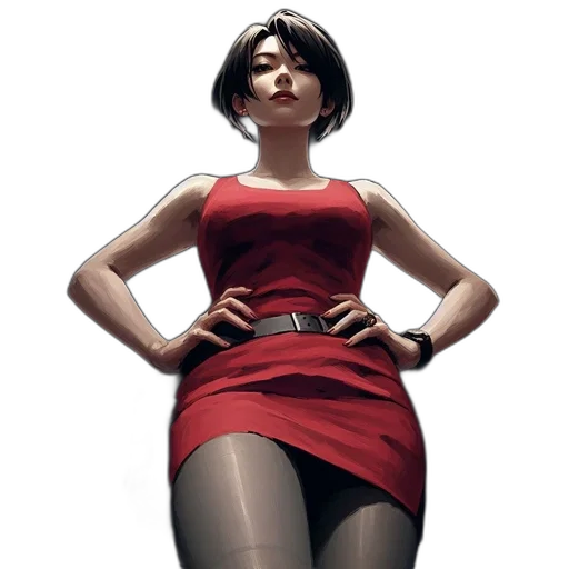 dress, staff, jacket, face transparent PNG cut-out