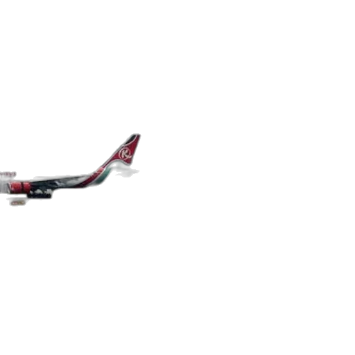 3d render, two, airplanes, tarmac transparent PNG cut-out