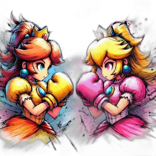 concept art, watercolor, pixel art, 3d render transparent PNG cut-out
