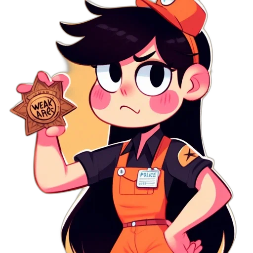 staff, food, cartoon, pixel art transparent PNG cut-out