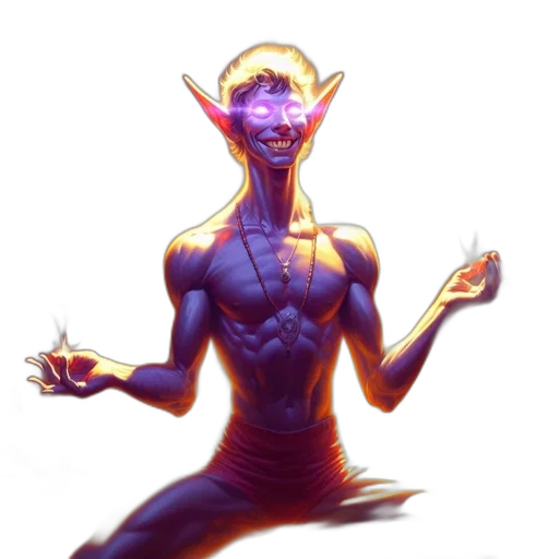 creature, mask, staff, concept art transparent PNG cut-out
